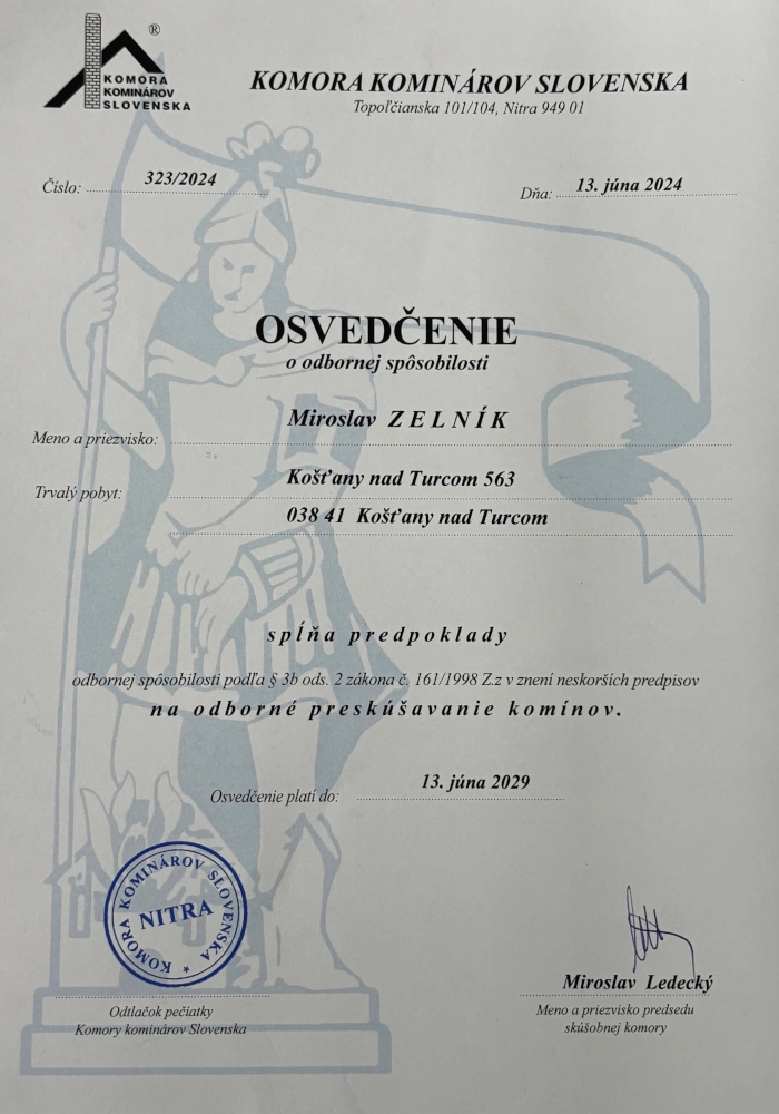 Obrázok z galérie kominárstvo, kachliarstvo