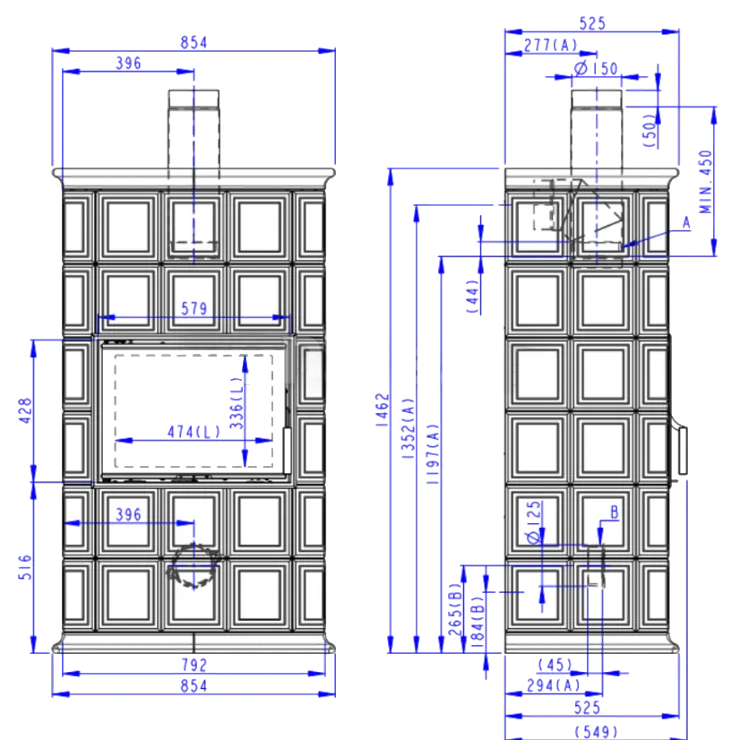 MIROR, s.r.o. - Stavba pecí a kachlí na mieru